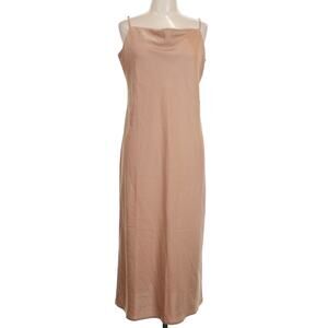Banana Republic Factory Tan Slip Dress Size Large NEW